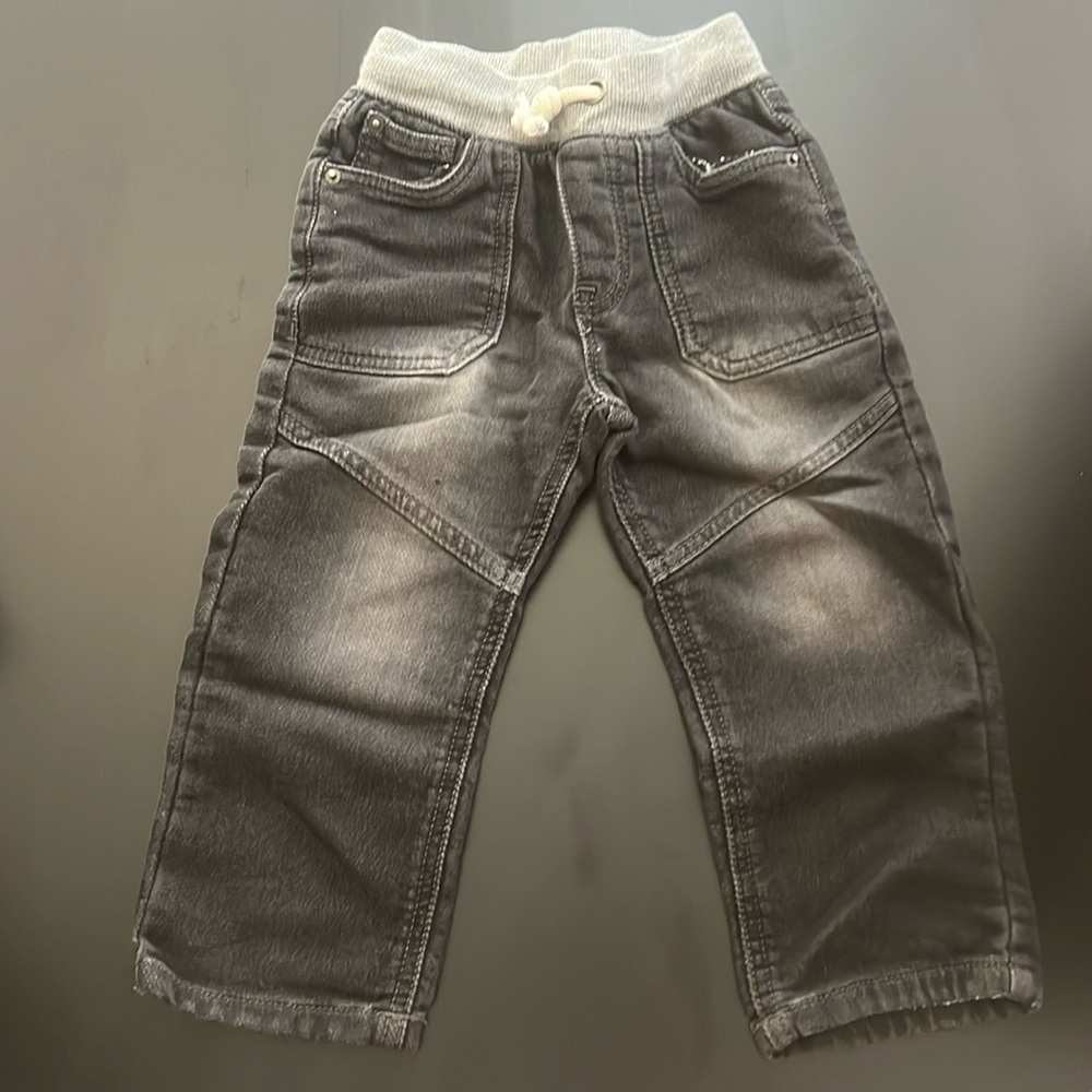 Cat & Jack , black washed toddler jeans , 2T